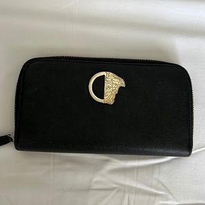 Versace Collection Zippered wallet